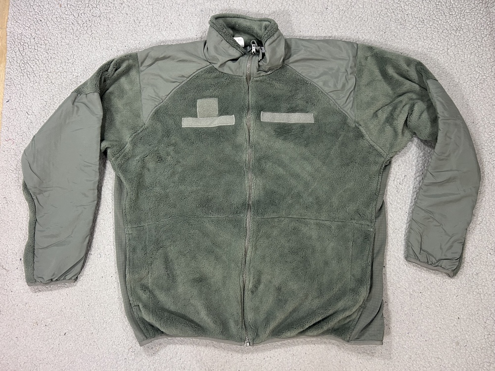 Polartec Jacket Mens XLT Green Fleece GEN III ECWCS US Army Cold Weather